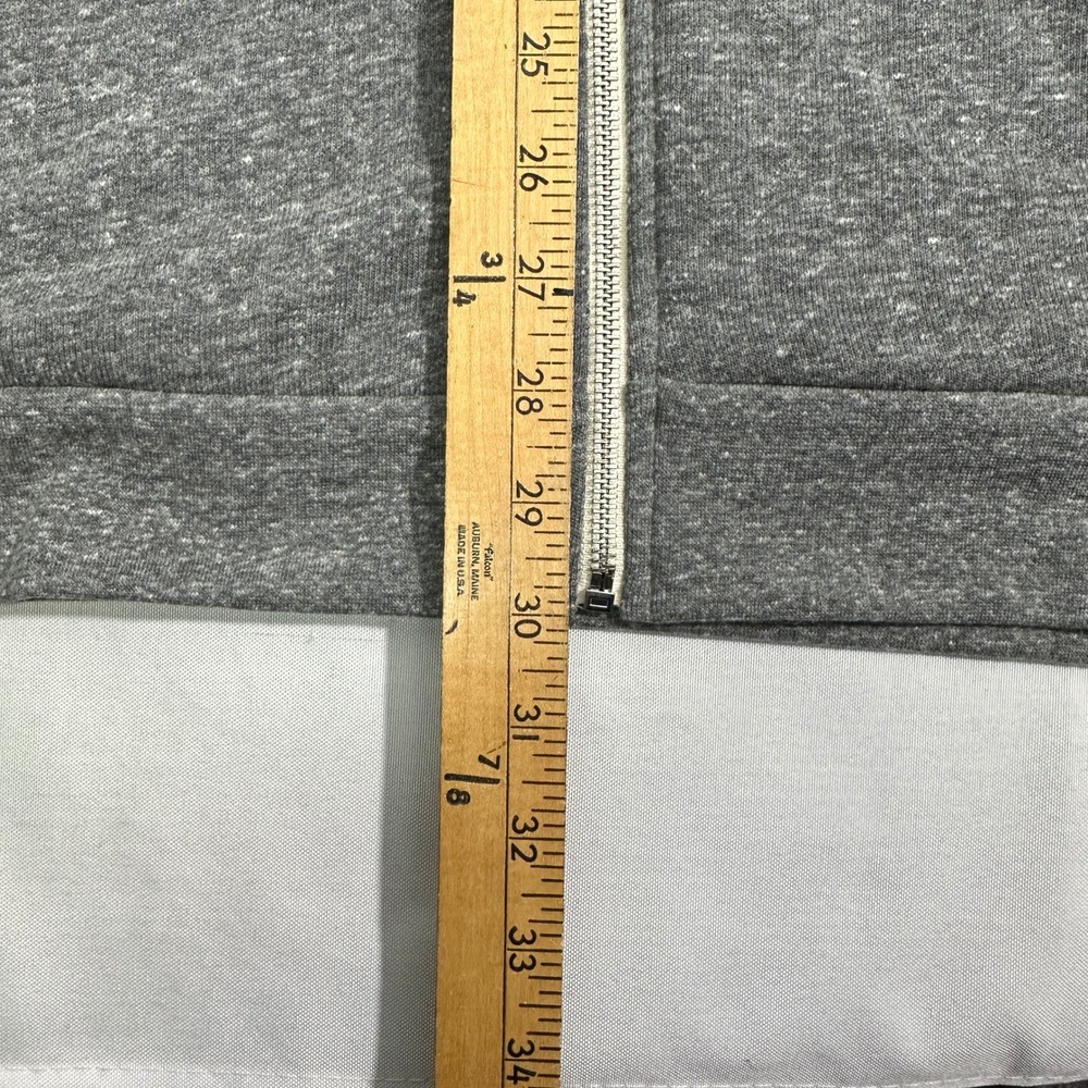 NWT Royal Apparel Zip Up Hoodie Men's 2XL Gray Eco Tri Blend Sustainable - Picture 6 of 6